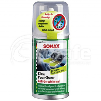 Очиститель кондиционера антибактериальный SONAX Clima Clean Green Lemon 323400 100мл