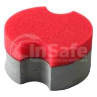 Аппликатор для восковых защитных составов с EVA подложкой 4шт MaxShine 9011002 7,4x4см