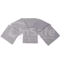 Салфетка для нанесения защитных составов 10х10 см серая, Au-1044, AuTech