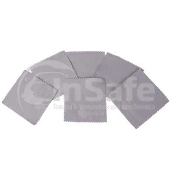 Салфетка для нанесения защитных составов 10х10 см серая, Au-1044, AuTech