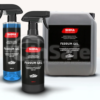 Гелевый очиститель поверхностей SHIMA DETAILER FERRUM GEL 20л 4603740921527
