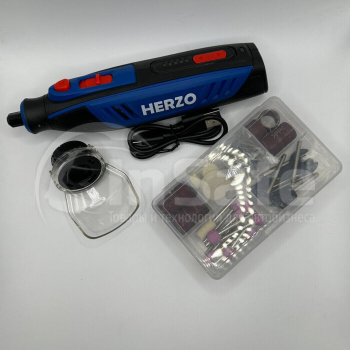 Дрель HERZO HRT41V 4V USB-C Mini Rotary tools 25000RPM 5 скоростей 2000mAh 280 г
