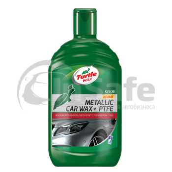 Защитная полировальная паста металлик Turtle Wax с полимером ПТФЭ Metallic PTFE 53020 500 мл