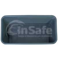 Ведро для мойки на колесиках с прямой отжимной решеткой, 25 л, Au-08401, AuTech