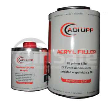 Грунт Adi Upp 2K Acrylic Filler HS 5+1 ADF11WG IT N AD графит 0,8 л