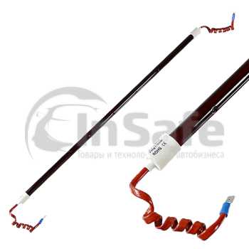 Излучатель 1000 Вт для инфракрасных сушек IR1/IR2 до 12.16 (длина 400 мм), LHW400 FY, Trommelberg