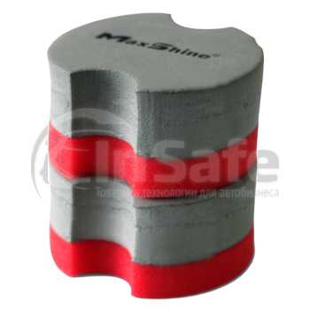 Аппликатор для восковых защитных составов с EVA подложкой 4шт MaxShine 9011002 7,4x4см