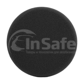 Поролоновый полировальный круг 3D K-265BK полирующий черный 165 мм