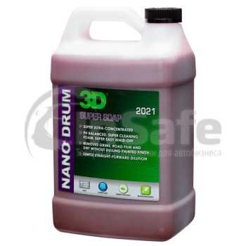 Автошампунь 3D Super Soap 2021OZ64 1,89 л