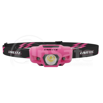 Налобный фонарь спортивный розовый корпус Unilite SPORT-H1-PINK 175Lm