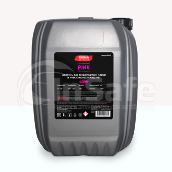 Автошампунь Shima Detailer Pink розовая пена 20 кг