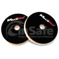 Полировальный микрофибровый круг с оранжевой поролоновой подложкой, 155 мм, 2051155B, MaxShine