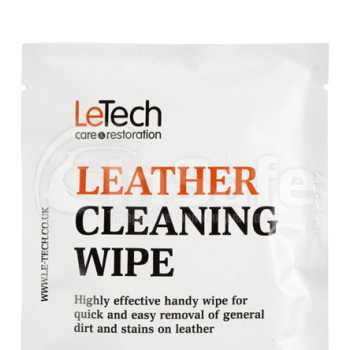 Салфетка для чистки кожи Leather Cleaning Wipe, 10 шт, 012100010, LeTech