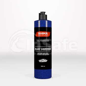 Шиммер для шин Shima Detailer Blue Shimmer с синим мерцанием 500мл