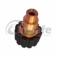 56140 Переходник M22x1,5гайка - 1/4внеш, 400bar, латунь