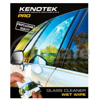 Влажные салфетки для стекол Kenotek Wet Wipe Glass Cleaner 300 шт