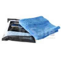 Микрофибровое полотенце без краев, голубое, 380 г/м2, 40x60 см, 10204060B, MaxShine