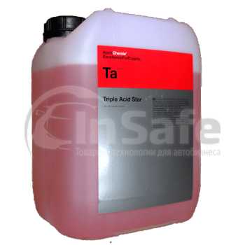 Очиститель неорганических загрязнений Triple Acid Star, 11 кг, 242011, Koch Chemie