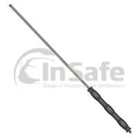 Копье литое L=120cm (прямое) для турбофрез, 400bar, 1/4внеш-1/4внеш, 200028312, R+M