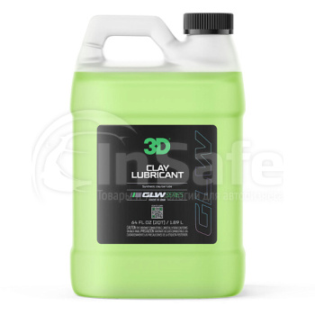 Лубрикант для глины и автоскрабов 3D Clay Lubricant GLW Series 1,89л 343OZ64