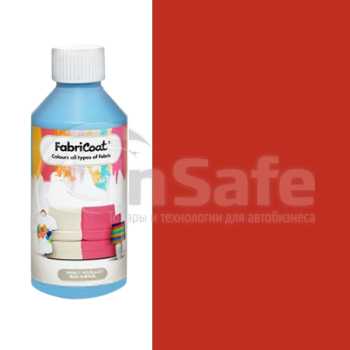 Краска для ткани FabriCoat Red HC, 1 л, 02.01.007.1000.08, LeTech