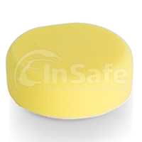 Полировальный круг полу-твердый SCHLEIFSCHWAMM GELB, MITTELHARD, 80х30мм, 999276