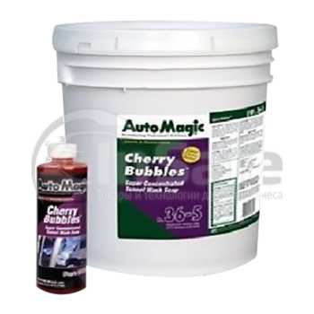 Автошампунь для туннельных моек CHERRY BUBBLES, 18,9 л, 36-5, AutoMagic