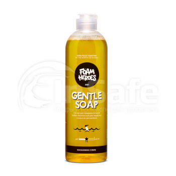 Шампунь для деликатной мойки автомобиля Foam Heroes Gentle Soap Banana 500мл FHB002