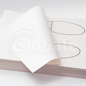 Бумага на пол для автомобиля ламинированная 50х38см 500шт