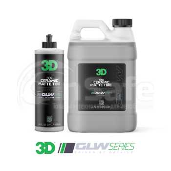 Гидрофобное матовое покрытие для шин 3D SiO2 Ceramic Matte Tire GLW - Series 1,89 л 353OZ64