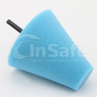 Полировальный конус Adolf Bucher 013011 мягкий синий 80 мм