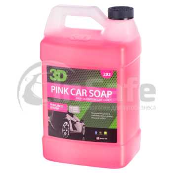 Автошампунь 3D Pink Car Soap 1,89л 202OZ64