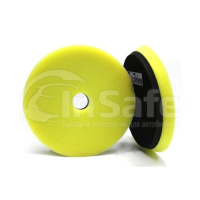 Режущий полировальный круг поролоновый MaxShine 2072148Y жесткий желтый 125-148/20мм