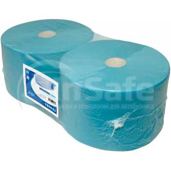Салфетки протирочные 3 слойные (голубые) Euro Paper (2 шт), 24х38см, 100623, Adolf Bucher