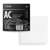 Микрофибра Application Cloth для нанесения составов, белая, 10х10 см, 10 шт, DT-0172, Detail