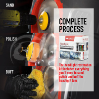 Набор для восстановления фар MaxShine Headlight Restoration Kit, MHL01