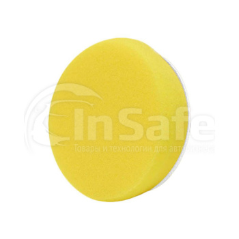 Полировальный круг поролоновый Buff and Shine URO-TEC 334BN средней жесткости желтый 2шт 76мм