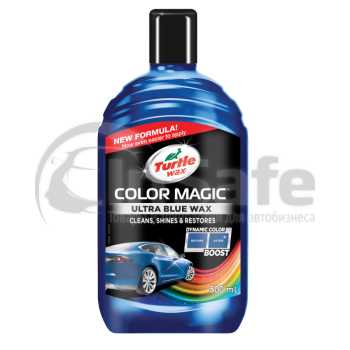 Защитная полировальная паста синяя с Turtle Wax Color Magic Ultra Blue Wax 52709 500 мл