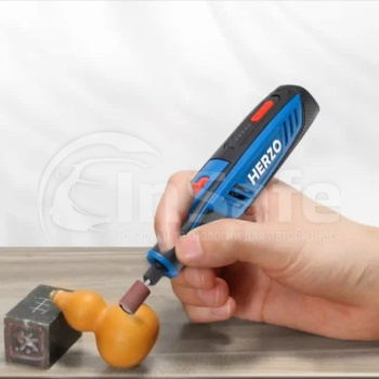 Дрель HERZO HRT41V 4V USB-C Mini Rotary tools 25000RPM 5 скоростей 2000mAh 280 г