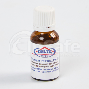 Полимер для ремонта стекол Delta Kits Premium Pit Plus 144-14 15 мл