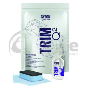 Защитное кварцевое покрытие для пластика, фар и резиновой отделки Q² Trim, 30 мл, Gyeon