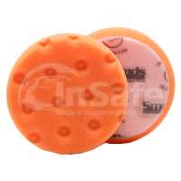 Полировальный круг поролоновый Lake Country CCS 78-22350 оранжевый средне режущий 90 мм