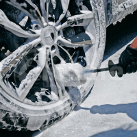 Щетка для дисков из микрофибры MaxShine Preimum Flat Microfiber Brush 704614