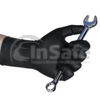 Перчатки нитриловые черные Магнум, 50шт, размер XL, 90.2200.10, Adolf Bucher