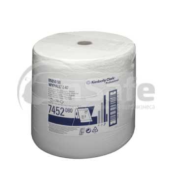 Протирочные салфетки Wypall L40, 7452, Kimberly Clark