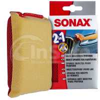 Универсальная мягкая губка для удаления насекомых двухсторонняя, 426100, Sonax
