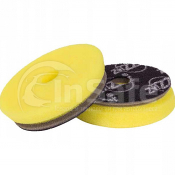 Поролоновый полировальный круг ZviZZer All-Rounder ZV-AR9020HY желтый мягкий 90/20/80мм