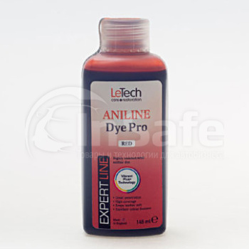 Анилиновый краситель для кожи LeTech Expert Line Aniline Dye Pro Red 3ADP145EL07 145 мл