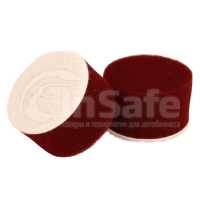 Круг для полировки жесткий бордовый 50х30 мм, Au-PR050, AuTech