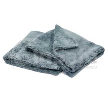 Микрофибровая салфетка без краев, серая, 500 г/м2, 40x40 см, 10104040G, MaxShine